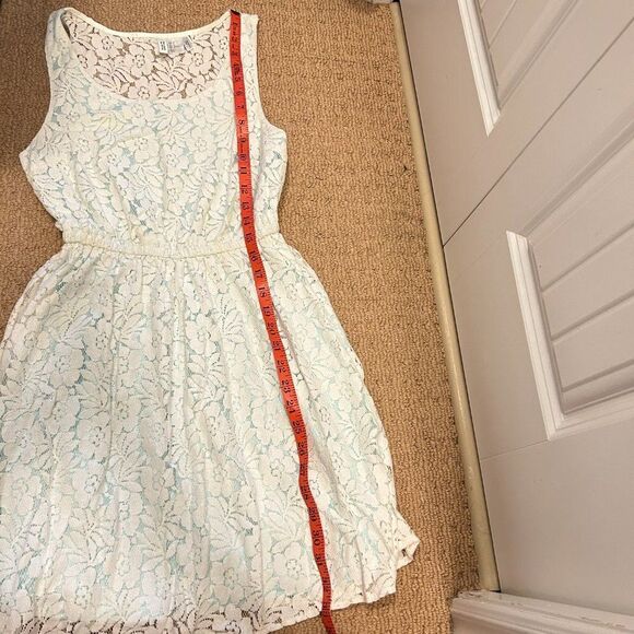 H&M Divided Lace Dress Mint Cream - S - Picture 16 of 16